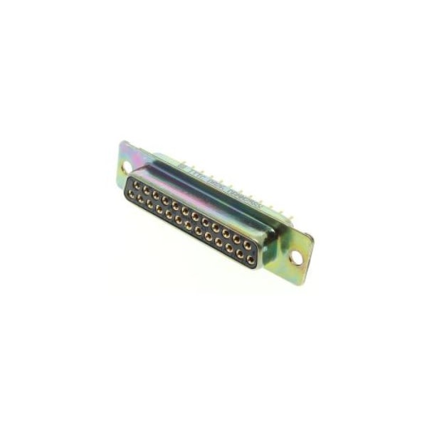 DSUB 25F PCB STR G50 ZINC